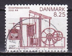 Denmark, 1990, Denmarks First Steam Engine Bicentenary, 8.25kr, USED - Gebraucht