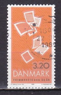 Denmark, 1989, Stamp Day 50th Anniv, Set, USED - Gebraucht