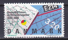 Denmark, 1989, Fishery & Marine Research Institute, 3.20kr, USED - Used Stamps