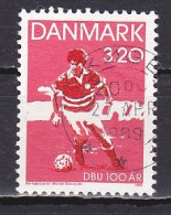 Denmark, 1989, Danish Football Assoc. Centenary, 3.20kr, USED - Gebraucht