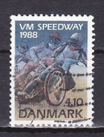 Denmark, 1988, World Speedway Championships, 4.10kr, USED - Gebraucht