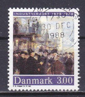 Denmark, 1988, Federation Of Danish Industries 150th Anniv, 3.00kr, USED - Gebraucht