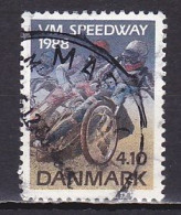 Denmark, 1988, World Speedway Championships, 4.10kr, USED - Gebraucht