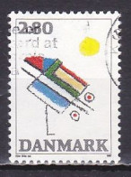 Denmark, 1987, 'Abstract' Ejler Bille, 2.80kr, USED - Gebraucht