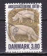 Denmark, 1987, Co-operative Bacon Factory Centenary, 3.80kr, USED - Gebraucht