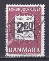 Denmark, 1987, Consumer Council 40th Anniv, 2.80kr, USED - Gebraucht