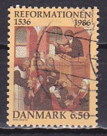 Denmark, 1986, Reformation 450th Anniv, 6.50kr, USED - Gebraucht