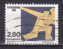 Denmark, 1986, Refugees 86, 2.80kr, USED - Gebraucht