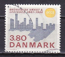 Denmark, 1986, OECD 25th Anniv, 3.80kr, USED - Gebraucht