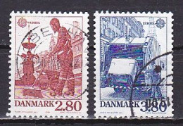 Denmark, 1986, Europa CEPT, Set, USED - Gebraucht