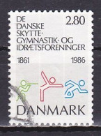Denmark, 1986, Danish Rifle Gymnastics & Sports Clubs, 2.80kr, USED - Gebraucht