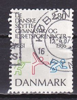 Denmark, 1986, Danish Rifle Gymnastics & Sports Clubs, 2.80kr, USED - Gebraucht