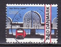 Denmark, 1986, Höje Tästrup Railway Station, 2.80kr, USED - Gebraucht