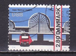 Denmark, 1986, Höje Tästrup Railway Station, 2.80kr, USED - Gebraucht