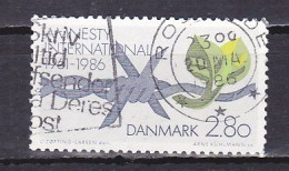 Denmark, 1986, Amnesty International 25th Anniv, 2.80kr, USED - Gebraucht