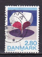 Denmark, 1985, Stern Of Boat, 2.80kr, USED - Usado