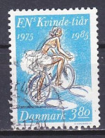 Denmark, 1985, UN Women's Decade, 3.80kr, USED - Used Stamps