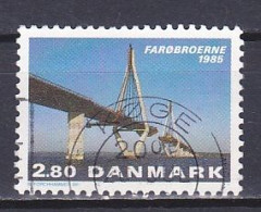 Denmark, 1985, Farö Bridges Inauguration, 2.80kr, USED - Oblitérés