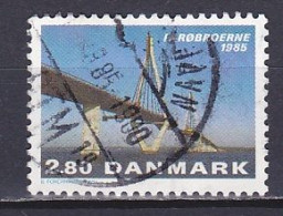 Denmark, 1985, Farö Bridges Inauguration, 2.80kr, USED - Used Stamps