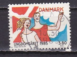 Denmark, 1985, International Youth Year, 3.80kr, USED - Used Stamps