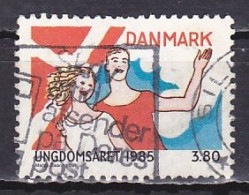 Denmark, 1985, International Youth Year, 3.80kr, USED - Used Stamps