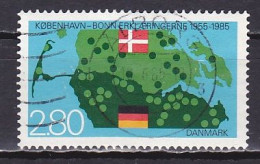 Denmark, 1985, Copenhagen-Bonn Declaration 30th Anniv, 2.80kr, USED - Usado