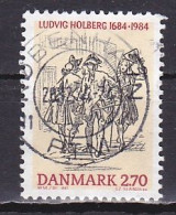 Denmark, 1984, Ludvig Holberg, 2.70kr, USED - Used Stamps