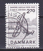 Denmark, 1984, Normandy Invasion 40th Anniv, 2.70kr, USED - Oblitérés