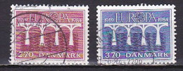 Denmark, 1984, Europa CEPT, Set, USED - Gebruikt