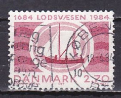 Denmark, 1984, Pilotage Service 300th Anniv, 2.70kr, USED - Oblitérés