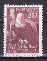 Denmark, 1983, Nicolai F. S. Grundtvig, 2.50kr, USED - Oblitérés