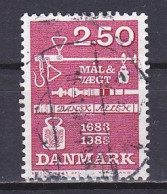 Denmark, 1983, Weights & Measures Ordinance 300th Anniv, 2.50mk, USED - Gebruikt