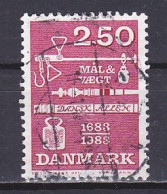 Denmark, 1983, Weights & Measures Ordinance 300th Anniv, 2.50mk, USED - Gebraucht