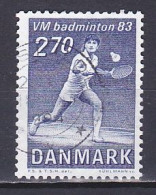 Denmark, 1983, World Badminton Championships, 2.70kr, USED - Used Stamps