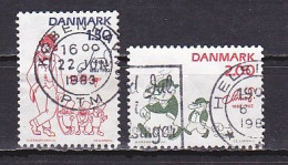 Denmark, 1982, Robert Storm Petersen, Set, USED - Oblitérés