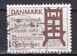 Denmark, 1982, Printing In Denmark 500th Anniv, 1.80kr, USED - Gebruikt