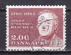 Denmark, 1982, Steen Steensen Blicher , 2.00kr, USED - Used Stamps