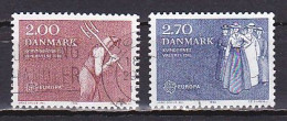 Denmark, 1982, Europa CEPT, Set, USED - Gebruikt