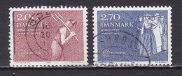 Denmark, 1982, Europa CEPT, Set, USED - Gebruikt