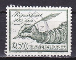Denmark, 1982, Record Office 400th Anniv, 2.70kr, USED - Oblitérés