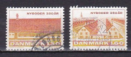 Denmark, 1981, Nyboder Naval Barracks 350th Anniv, Set, USED - Oblitérés