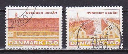 Denmark, 1981, Nyboder Naval Barracks 350th Anniv, Set, USED - Usati