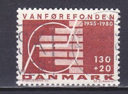 Denmark, 1980, Foundation For Disabled 25th Anniv, 130ø + 20ø, USED - Gebraucht