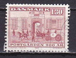 Denmark, 1980, National Postal Service Bicentenary, 1.30kr, USED - Used Stamps