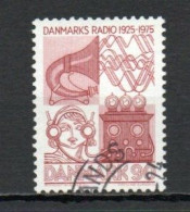 Denmark, 1975, Danish Broadcasting 50th Anniv, 90ø, USED - Gebraucht