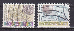 Denmark, 1974, Danish Post Office 350th Anniv, Set, USED - Oblitérés