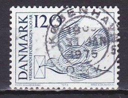 Denmark, 1974, UPU Centenary, 120ø, USED - Usati