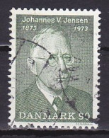 Denmark, 1973, Johannes V. Jensen, 90ø, USED - Usati