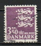 Denmark, 1972, Coat Of Arms, 3.50kr, USED - Usado