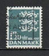 Denmark, 1971, Coat Of Arms, 1.20kr, USED - Gebruikt